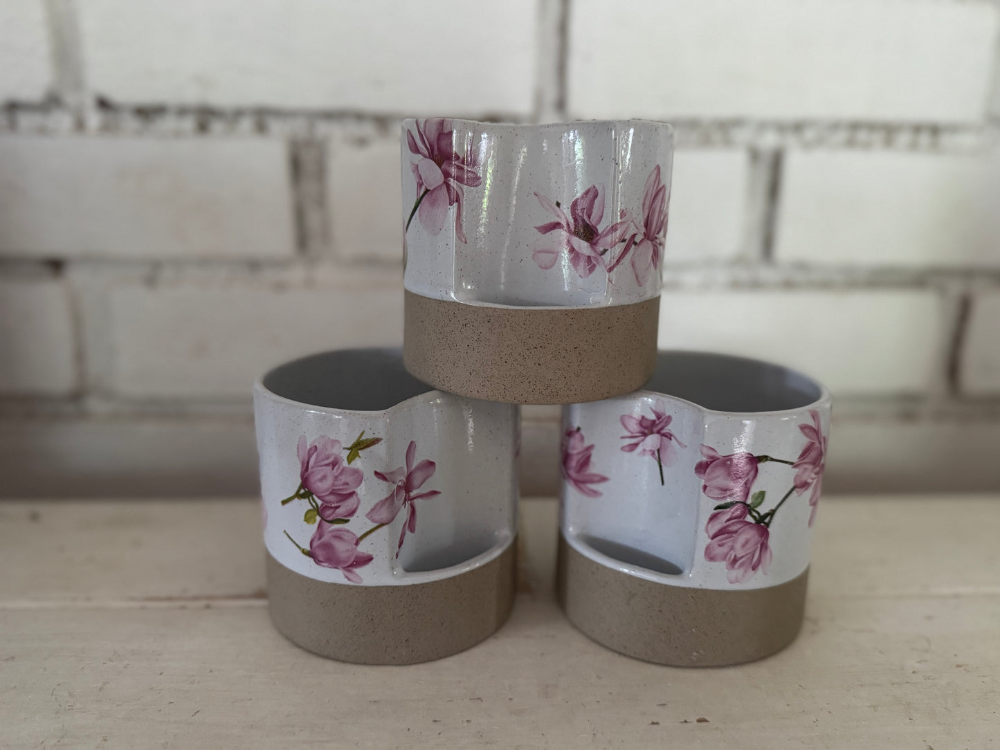 Magnolia Candle body with match pocket- Single (Copy) (Copy)